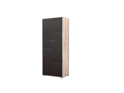 Bibliotecă living Gabriela, wenge + sonoma - imagine 5