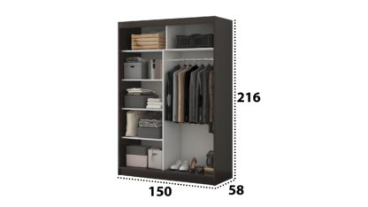 Dressing Dome d07-15, wenge - imagine 3