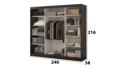 Dressing Dome d07-24, wenge - imagine 3