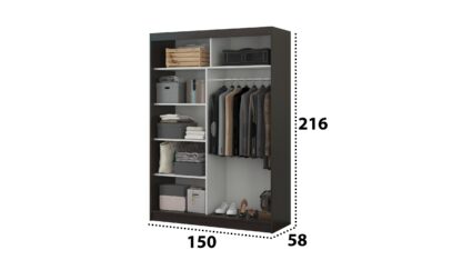 Dressing Dome d02-15, wenge - imagine 3