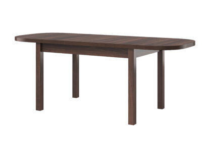 Masa extensibila 160x200 cm MB-12 Venus1, nuc, lemn masiv de fag si PAL - imagine 3