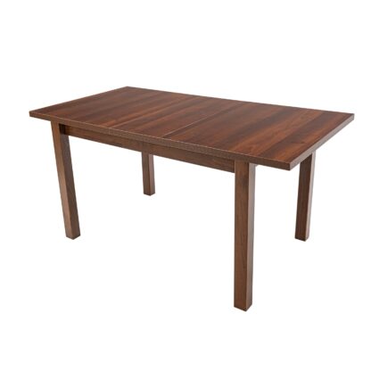 Set masa extensibila 120x150cm cu 6 scaune tapitate, MB-13 Max5 si S-37 Boss7 O2, nuc, lemn masiv, stofa - imagine 5