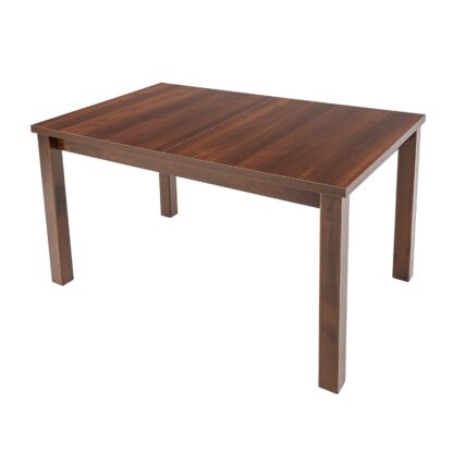 Set masa extensibila 120x150cm cu 6 scaune tapitate, MB-13 Max5 si S-37 Boss7 O2, nuc, lemn masiv, stofa - imagine 4