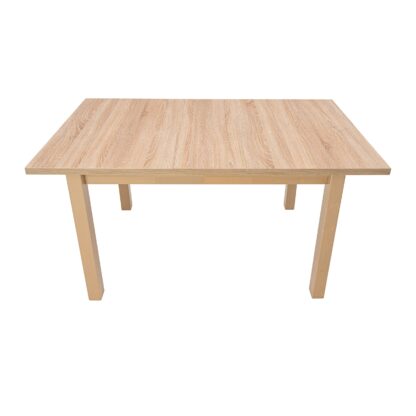 Masa extensibila MB-13 Max5 120x150 cm , sonoma, lemn masiv de fag si PAL - imagine 3