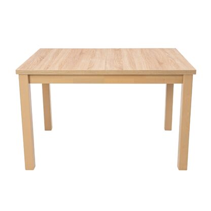 Masa extensibila MB-13 Max5 120x150 cm , sonoma, lemn masiv de fag si PAL - imagine 5