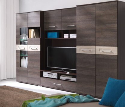 Bibliotecă living Erika, wenge