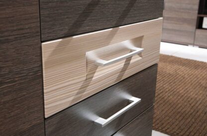 Bibliotecă living Erika, wenge - imagine 3