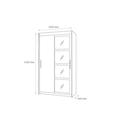 Dressing Victor, wenge - imagine 4