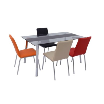 Masă bucătărie MB-16 PC, negru - imagine 2