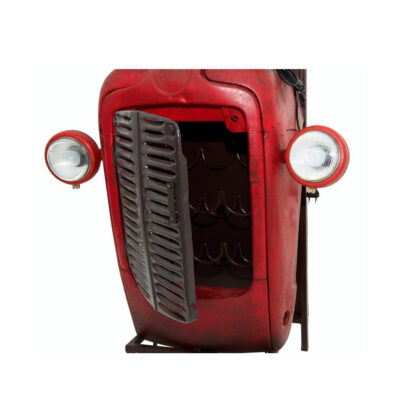 Mobilă bar cap tractor mic mcb-0993, roșu vintage - imagine 3