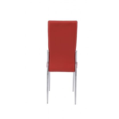 Scaun bucătărie S-07 roșu - imagine 2