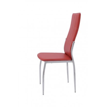 Scaun bucătărie S-07 roșu - imagine 3