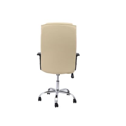 Scaun birou S-71 crem - imagine 3