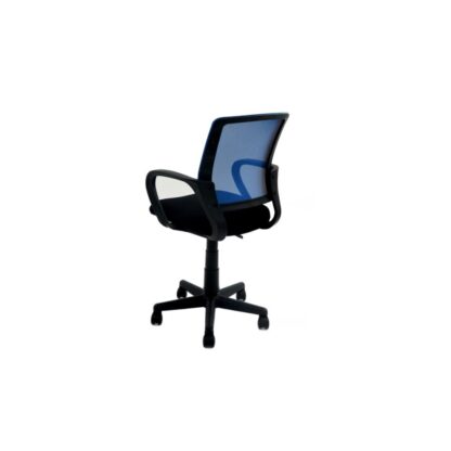 Scaun birou S-79, albastru + negru - imagine 2