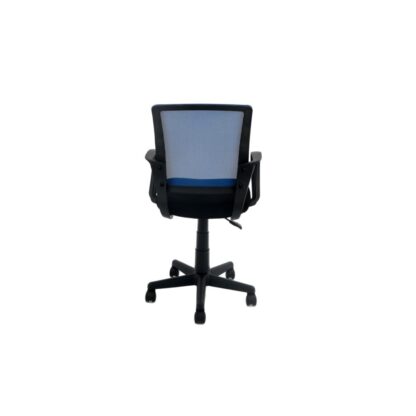 Scaun birou S-79, albastru + negru - imagine 5