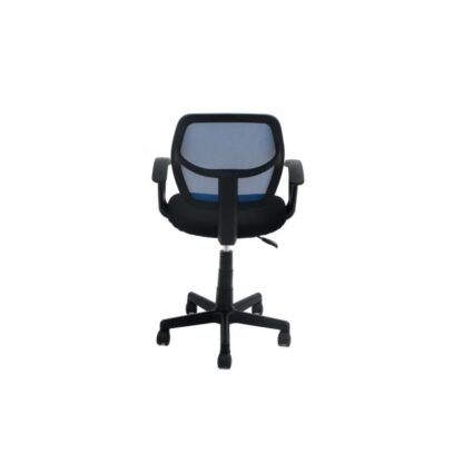 Scaun birou S-82, albastru + negru - imagine 3