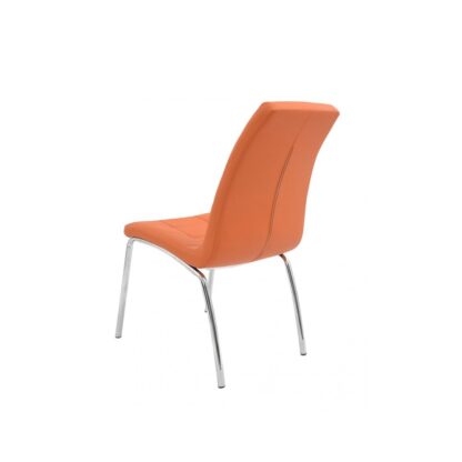 Scaun bucătărie S-02 portocaliu - imagine 7
