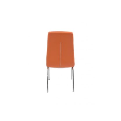 Scaun bucătărie S-02 portocaliu - imagine 4
