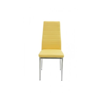 Scaun bucătărie S-03 galben - imagine 3