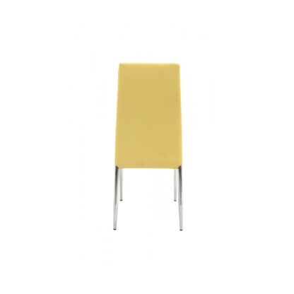 Scaun bucătărie S-03 galben - imagine 4