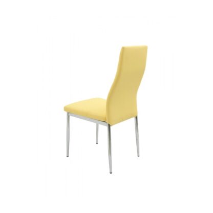 Scaun bucătărie S-03 galben - imagine 2
