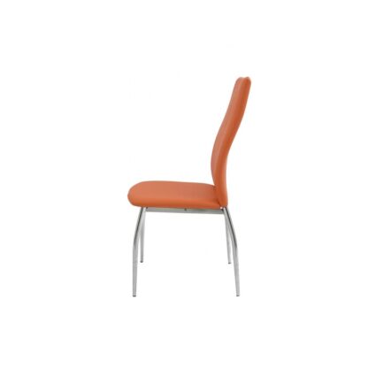 Scaun bucătărie S-06 portocaliu - imagine 2