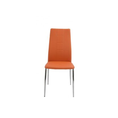 Scaun bucătărie S-06 portocaliu - imagine 3