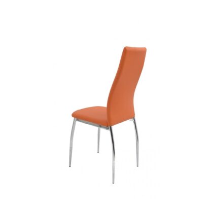 Scaun bucătărie S-06 portocaliu - imagine 4