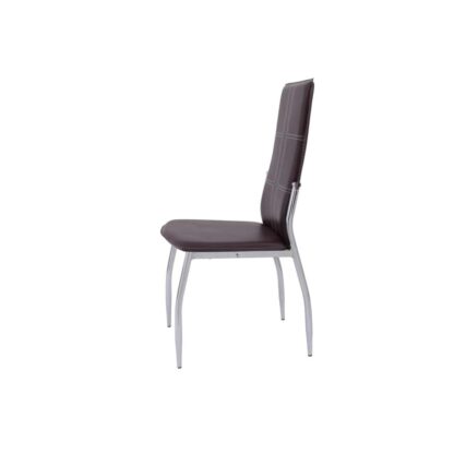 Scaun bucătărie S-07 maro - imagine 2