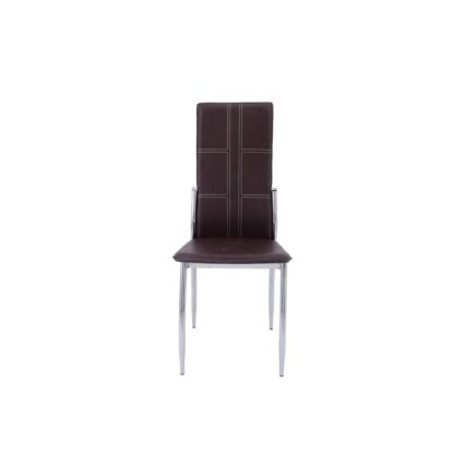 Scaun bucătărie S-07 maro - imagine 3