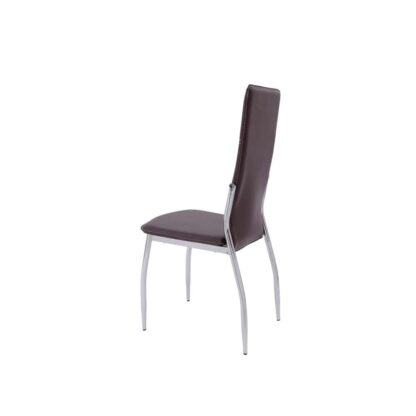 Scaun bucătărie S-07 maro - imagine 4