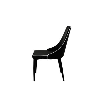 Scaun bucătărie S-48 negru - imagine 2