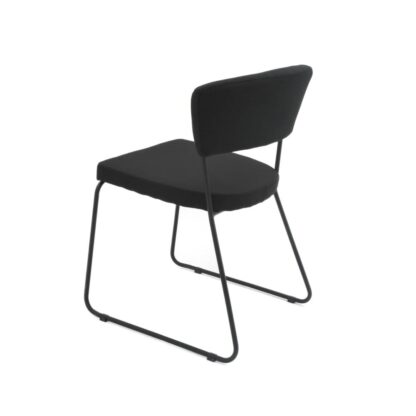 Scaun comercial S-08 negru - imagine 3