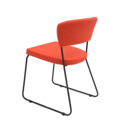 Scaun comercial S-08 portocaliu - imagine 3