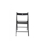 Scaun pliant negru - imagine 3