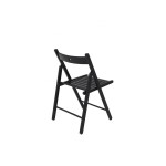Scaun pliant negru - imagine 4