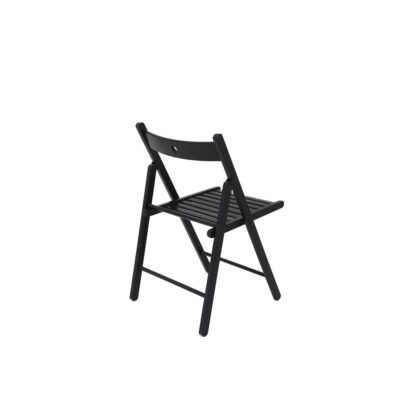 Scaun pliant negru - imagine 4