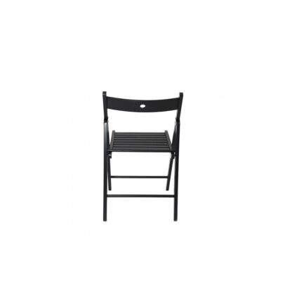 Scaun pliant negru - imagine 2