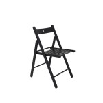 Scaun pliant negru