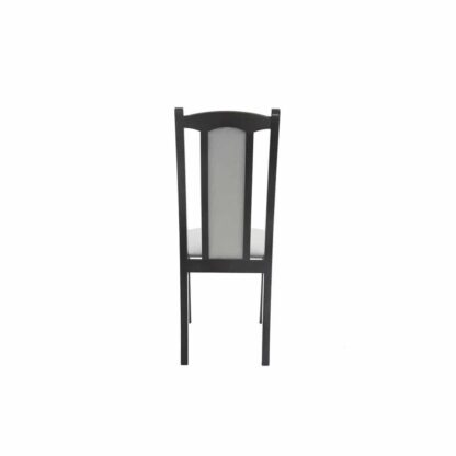 Scaun din lemn masiv de fag tapitat cu stofa S-37 Boss7 W20, wenge - imagine 5