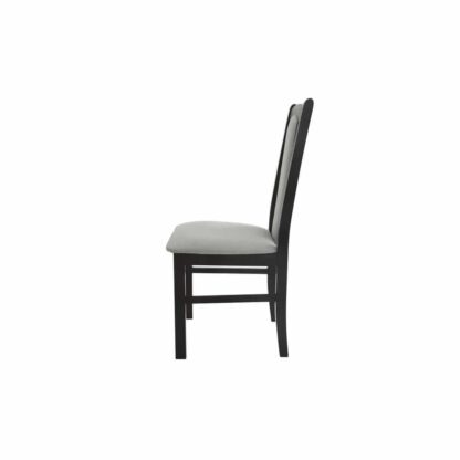 Scaun din lemn masiv de fag tapitat cu stofa S-37 Boss7 W20, wenge - imagine 2