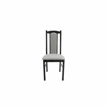 Scaun din lemn masiv de fag tapitat cu stofa S-37 Boss7 W20, wenge - imagine 3