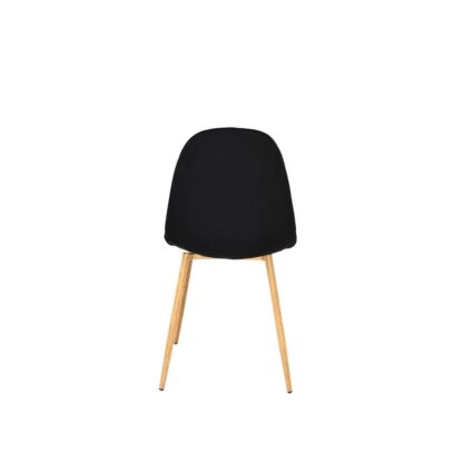 Scaun living S-52 negru - imagine 3