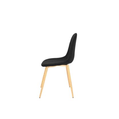 Scaun living S-52 negru - imagine 4