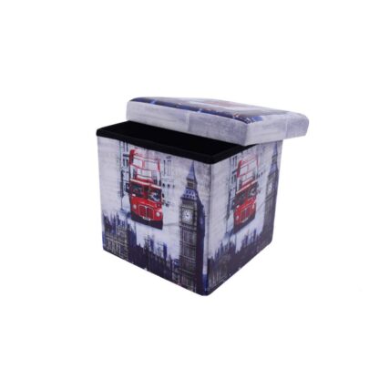 Taburet Big Ben, 38 x 38 x 38 cm - imagine 5