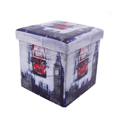 Taburet Big Ben, 38 x 38 x 38 cm - imagine 2
