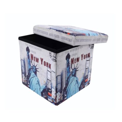 Taburet Liberty, 38 x 38 x 38 cm - imagine 2