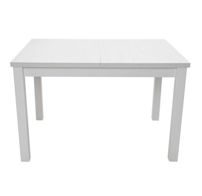 Masa extensibila MB-13 Max5 120x150 cm, alb, lemn masiv de fag si PAL - imagine 3