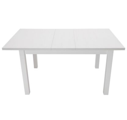 Masa extensibila MB-13 Max5 120x150 cm, alb, lemn masiv de fag si PAL - imagine 5