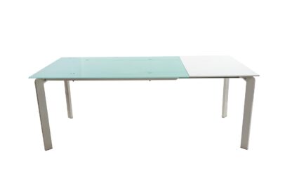 Masa bucatarie extensibila sticla, MB-23 - imagine 2